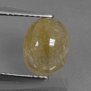 2.1 ct Natural Golden Rutile Quartz