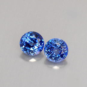 0.77 ct total Natural Blue Sapphire