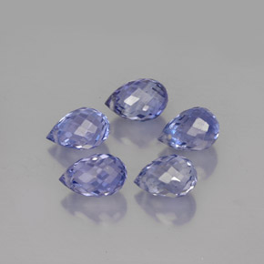 3.93 ct total Natural Light Violet Sapphire