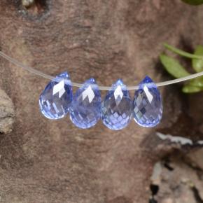 2.18 ct total Natural Light Bluish Violet Sapphire