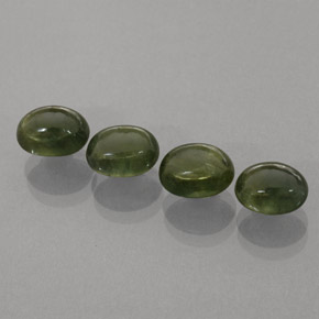 6.33 ct total Natural Green Sapphire