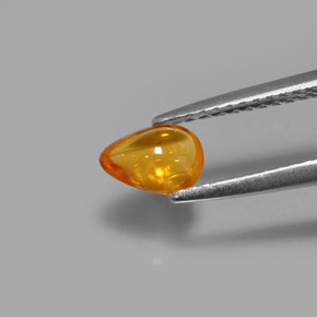 0.74 ct Natural Yellow Orange Sapphire