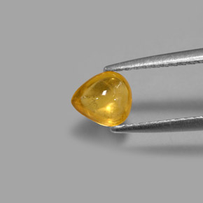 0.8 ct Natural Yellow Golden Sapphire