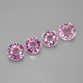 1.44 ct total Natural Purple Pink Sapphire