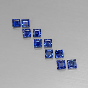 1.37 ct total Natural Deep Blue Sapphire