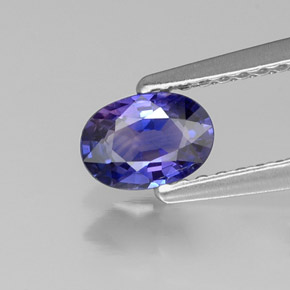 0.52 ct Natural Blue Violet Sapphire