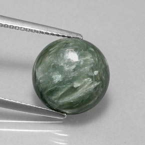 4.85 ct Natural Green Seraphinite