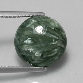 5.12 ct Natural Green Seraphinite