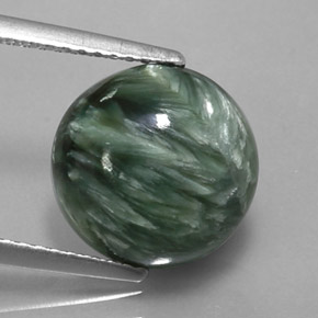 4.23 ct Natural Green Seraphinite