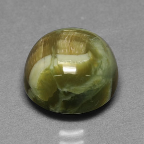 5.69 ct Natural Yellowish Green Serpentine