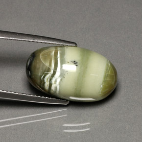 9.88 ct Natural Yellowish Green Serpentine