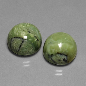 13.32 ct total Natural Yellowish Green Serpentine