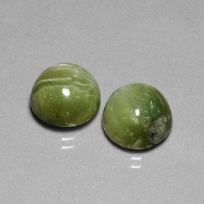 8.18 ct total Natural Yellowish Green Serpentine