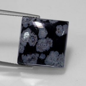 12.55 ct Natural Snowflake Snowflake Obsidian