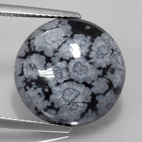 8.74 ct Natural Snowflake Snowflake Obsidian