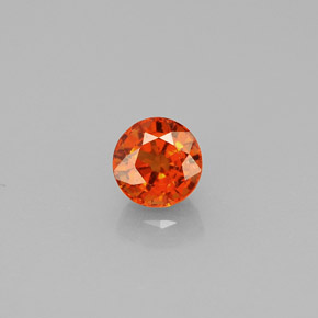 0.89 ct Natural Mandarin Orange Spessartite Garnet