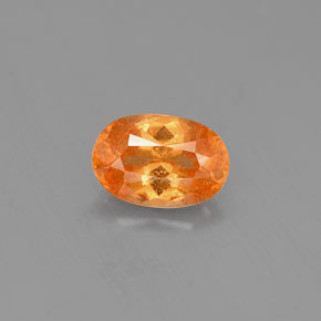 0.81 ct Natural Mandarin Orange Spessartite Garnet