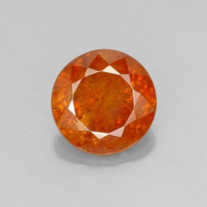 6.17 ct Natural Orange Sphalerite