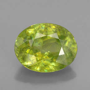 2.68 ct Natural Yellowish Green Sphene