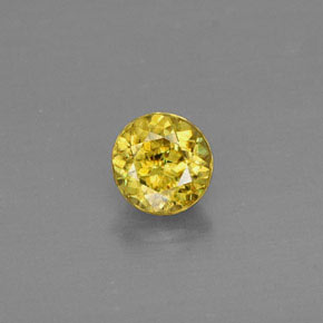 0.5 ct Natural Yellow Golden Sphene