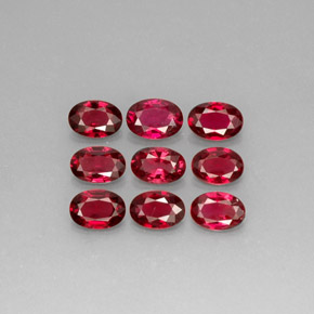 4.73 ct total Natural Red Spinel