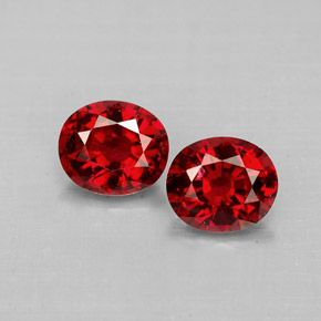 1.42 ct total Natural Red Spinel