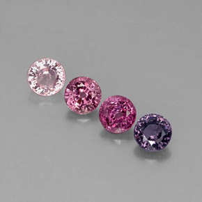 2.75 ct total Natural Multicolor Spinel