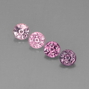 2.26 ct total Natural Multicolor Spinel