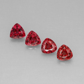 2.13 ct total Natural Red Spinel