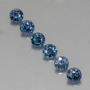 1.36 ct total Natural Blue Spinel