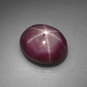 4.12 ct Natural Purplish Red Star Ruby