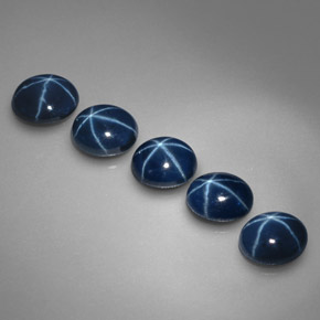 3.08 ct total Natural Blue Star Sapphire