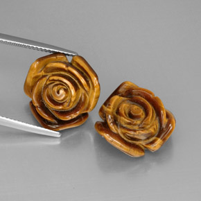 23.47 ct total Natural Multicolor Tiger's Eye