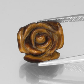 9.71 ct Natural Gold Brown Tiger's Eye