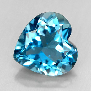 4.14 ct Natural London Blue Topaz