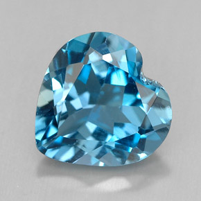 3.7 ct Natural London Blue Topaz