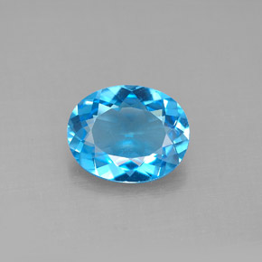 2.71 ct Natural Swiss Blue Topaz