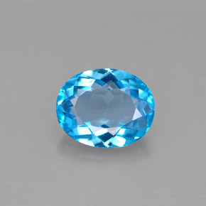3.02 ct Natural Swiss Blue Topaz