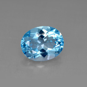 3.04 ct Natural Swiss Blue Topaz
