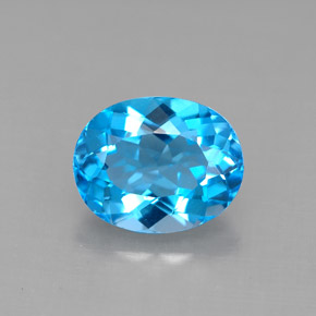 3.43 ct Natural Swiss Blue Topaz