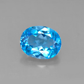 3.35 ct Natural Swiss Blue Topaz