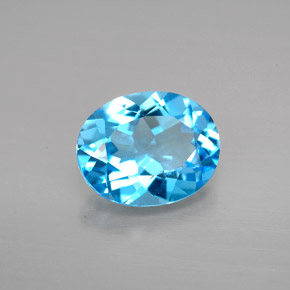 2.91 ct Natural Swiss Blue Topaz