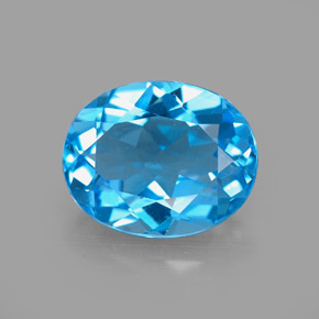 3.14 ct Natural Swiss Blue Topaz