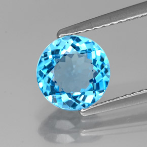 1.86 ct Natural Swiss Blue Topaz