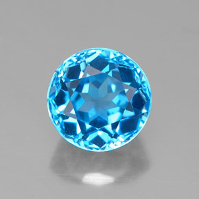 2.56 ct Natural Swiss Blue Topaz