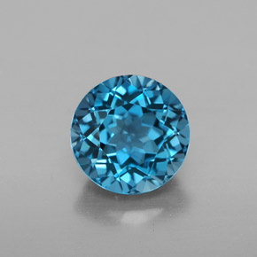 2.6 ct Natural London Blue Topaz