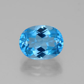 2.71 ct Natural Swiss Blue Topaz