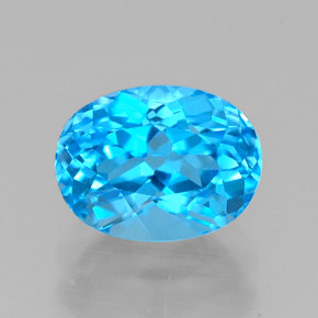 1.95 ct Natural Swiss Blue Topaz