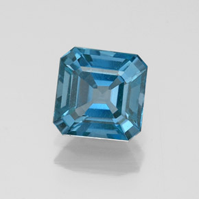 1.23 ct Natural London Blue Topaz