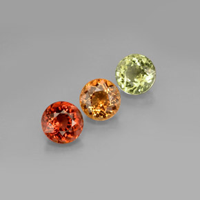 1.47 ct total Natural Multicolor Tourmaline
